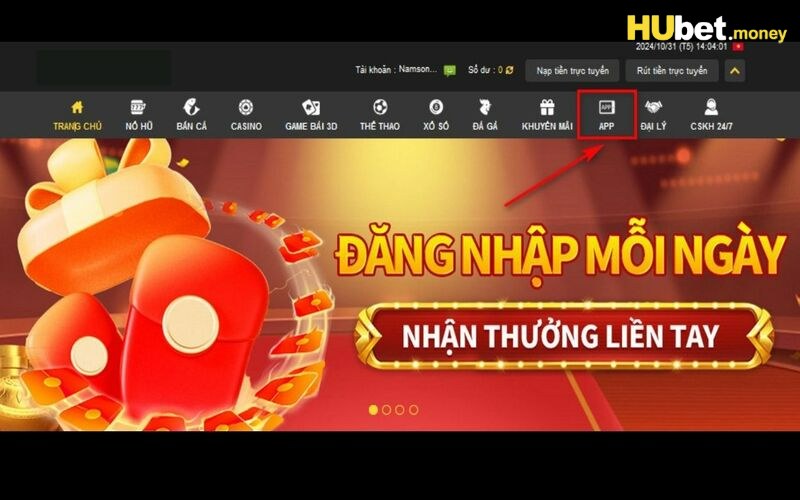 Đảm bảo kết nối mạng để truy cập và tải app thành công